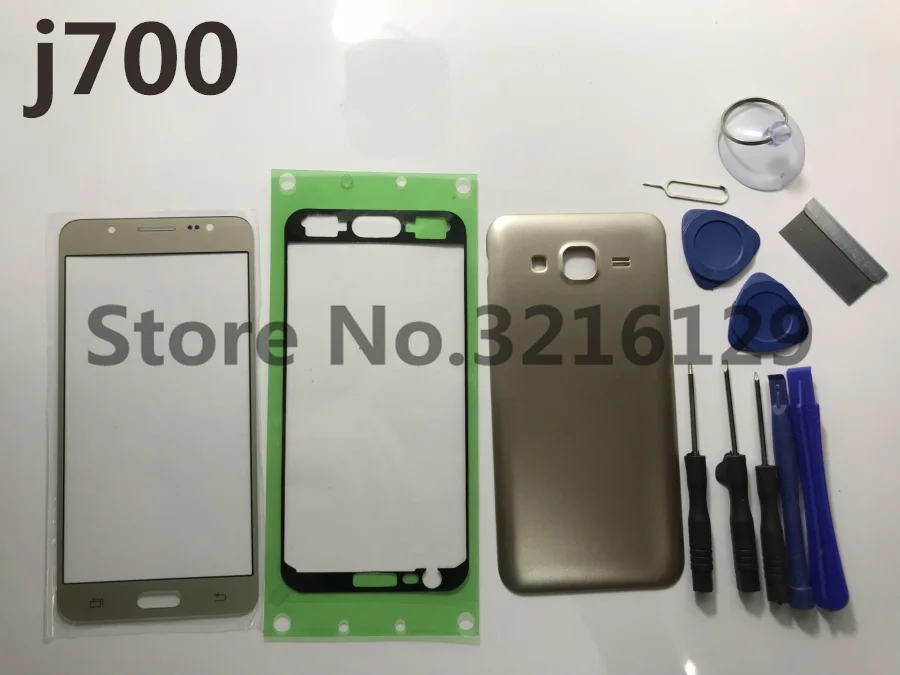 Новинка оригинал для Samsung Galaxy j7 j700 j700f 2015 задняя крышка аккумулятора дверь +