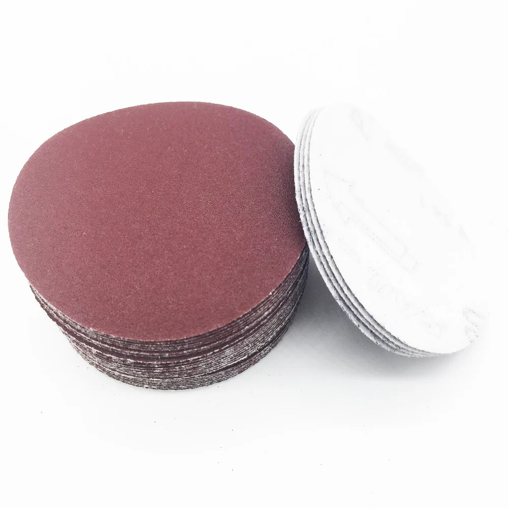 

30pcs 3 inch 75mm-80mm Round sandpaper Disk Sand Sheets Grit 80/100/120/180/240/320 Hook and Loop Sanding Disc for Sander Grits