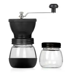 Для домашнего использования прочная ручная мельница для кофе и специй, машина для кофемолка из нержавеющей стали