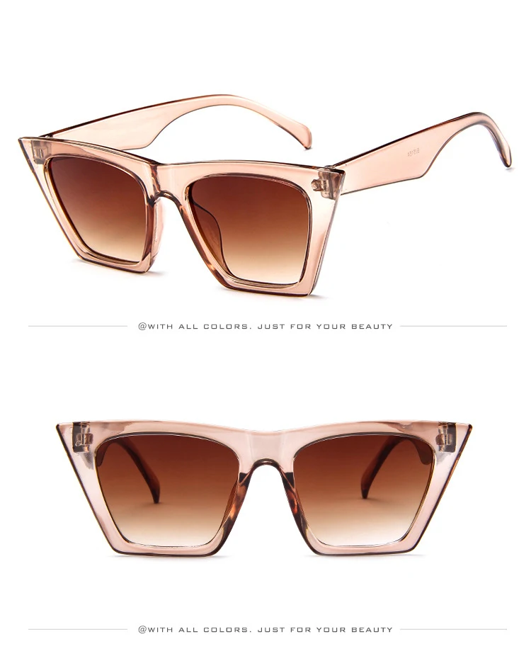 DCM новые женские крупные солнцезащитные очки Для мужчин Солнцезащитные очки женские мокасины в стиле ретро, на квадратном солнцезащитные очки UV400