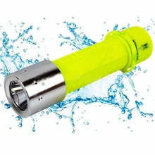 5 Вт T6 светодиодный водонепроницаемый светильник-вспышка для подводного плавания, фонарь для походов и охоты, подводный светодиодный светильник