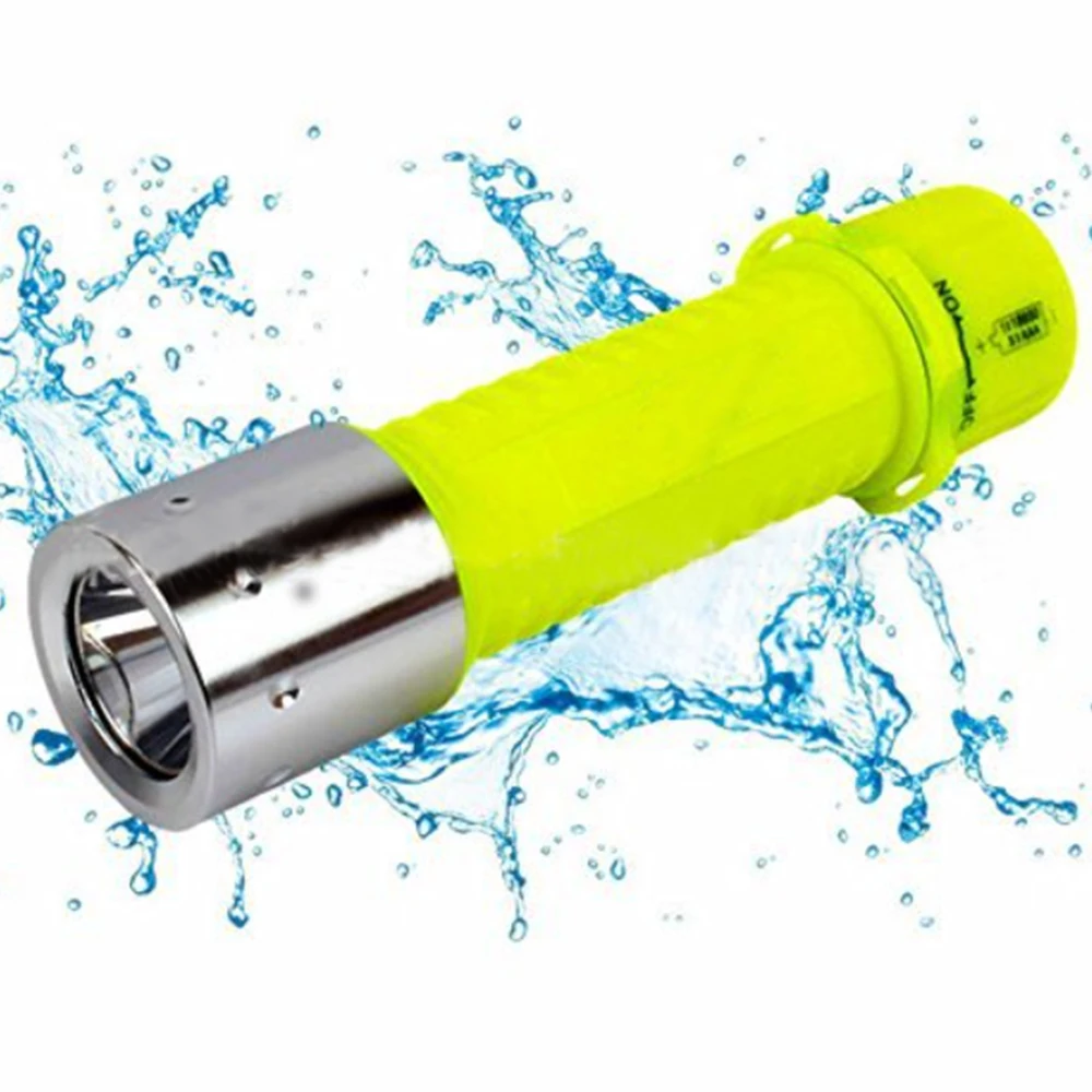 

5W T6 LED Waterproof Flashlight Scuba Diving Torch for Hiking Caving Hunting Lamp Underwater LED Light