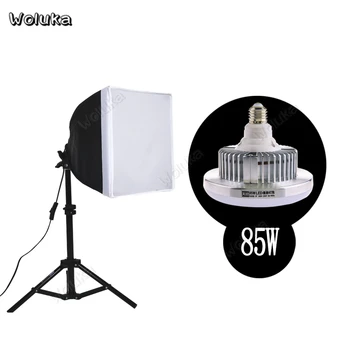 

85W light bulb Desktop softbox bracket set warm/day photography lamp kit studio equipment for small Commodity shooting CD50 T10