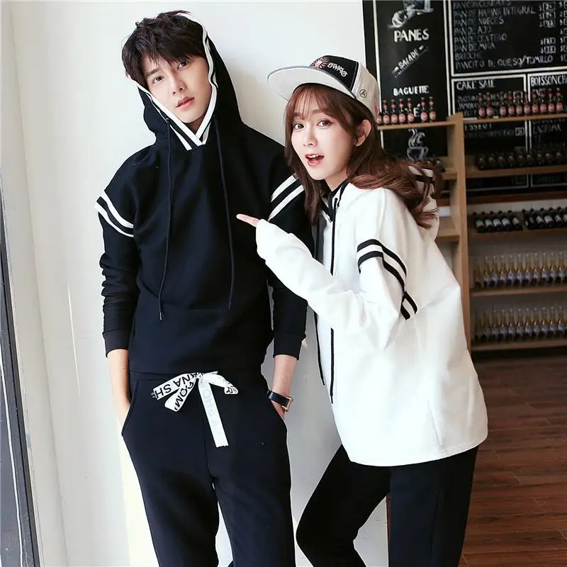 Mr.nut couple spring new Korean version of the wild loose hoodie coat student men and women class service suit tide Mr.nut couple spring new Korean version of the wild loose hoodie coat student men and women class service suit tide