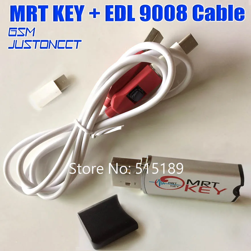 

MRT Dongle MRT Key Mobile Repairing Tools + Free EDL 9008 Open Port Engineering Flash Cable