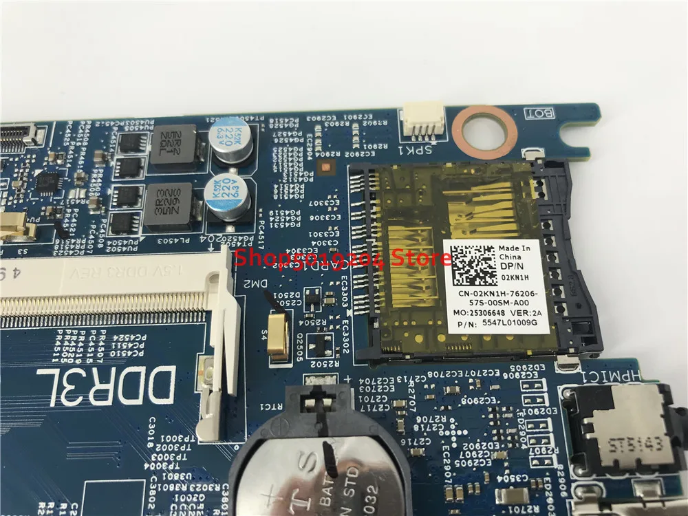 Материнская плата для ноутбука DELLInspiron 15 7537 DOH50 12311 2 KJ7NX i7 4500U CN 02KN1H 2KN1H материнская