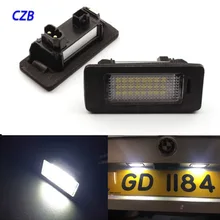 2 Pcs Pure White 18SMD For BMW e60 License Plate Light Number For BMW E39 M5 E70 E71 X5 X6 E60 Fast Ship 2 Pcs Pure White 18SMD For BMW e60 License Plate Light Number For BMW E39 M5 E70 E71 X5 X6 E60 Fast Ship