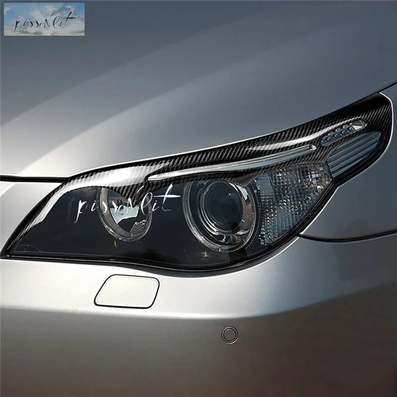 Аксессуары для стайлинга автомобиля BMW E60 5 Series 04 2011 налобный глаз из углеродного
