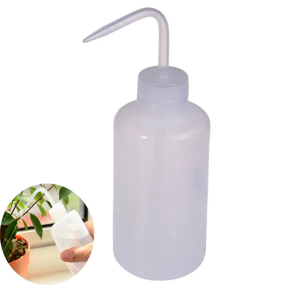 

5 Pcs Plastic Squeeze Bottle Plant Flower Watering Can With Long Nozzle Beak Dropper Practical Diffuser Dispenser