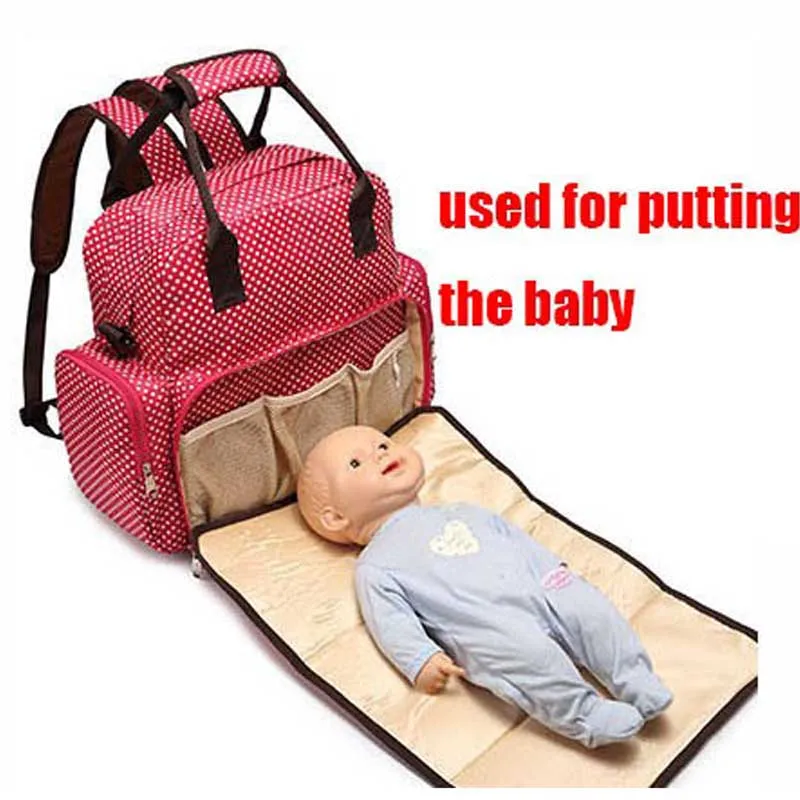 5 в 1 Уход за младенцами Подгузники детские многофункциональные детские Сумки мама пеленки мешок рюкзак для прогулочная коляска младенцев