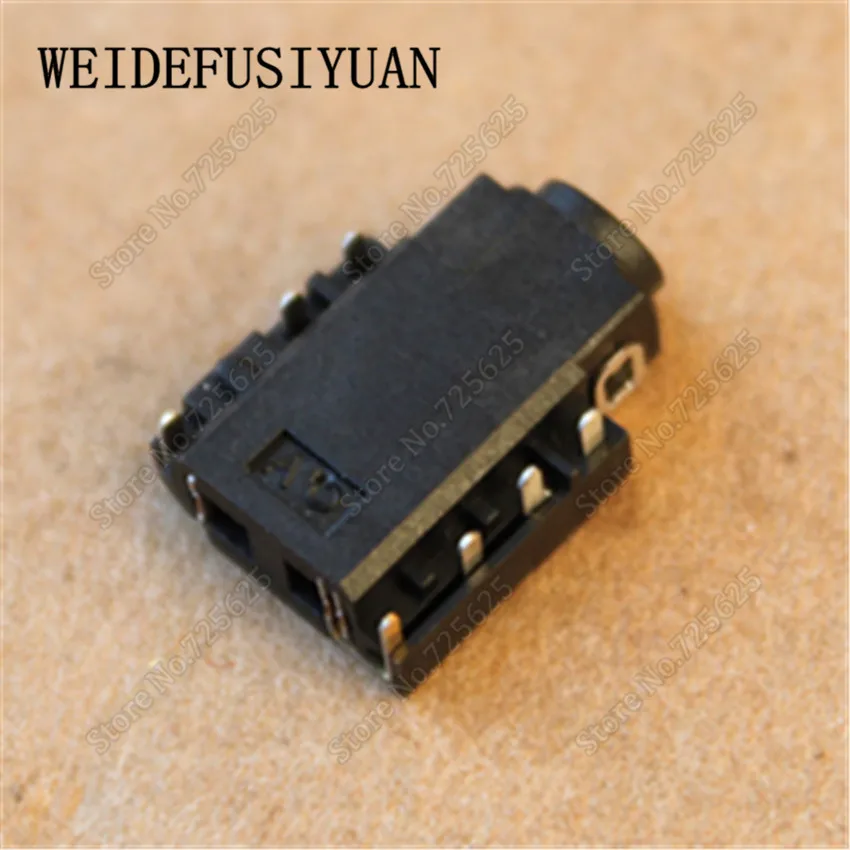 10PCS Audio Sound Port Jack Socket Headphone Microphone for Asus X205 X205T X205TA Audio Connector