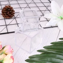 Прозрачный акриловый держатель для хранения, коробка, прозрачные ватные тампоны палочки, косметический макияж, органайзер, чехол, высокое качество