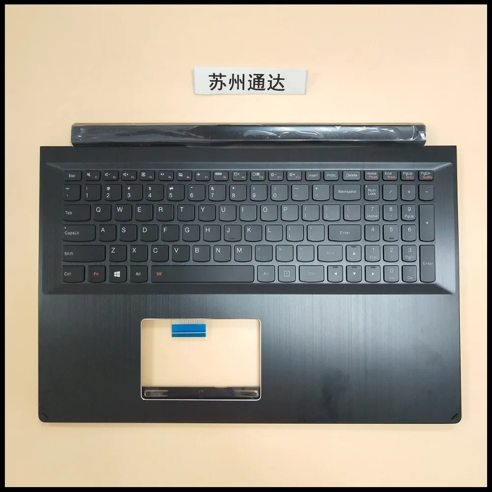 

New Original for Lenovo Edge 15 Flex2-15 Palmrest Keyboard Upper Case Cover with Keyboard Bezel 5CB0G91191