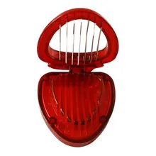 New Useful Convenient Strawberry Fruit Slicer Sandwitches Splits Kitchen Tool Chopper Utensil Decor Salad Tool