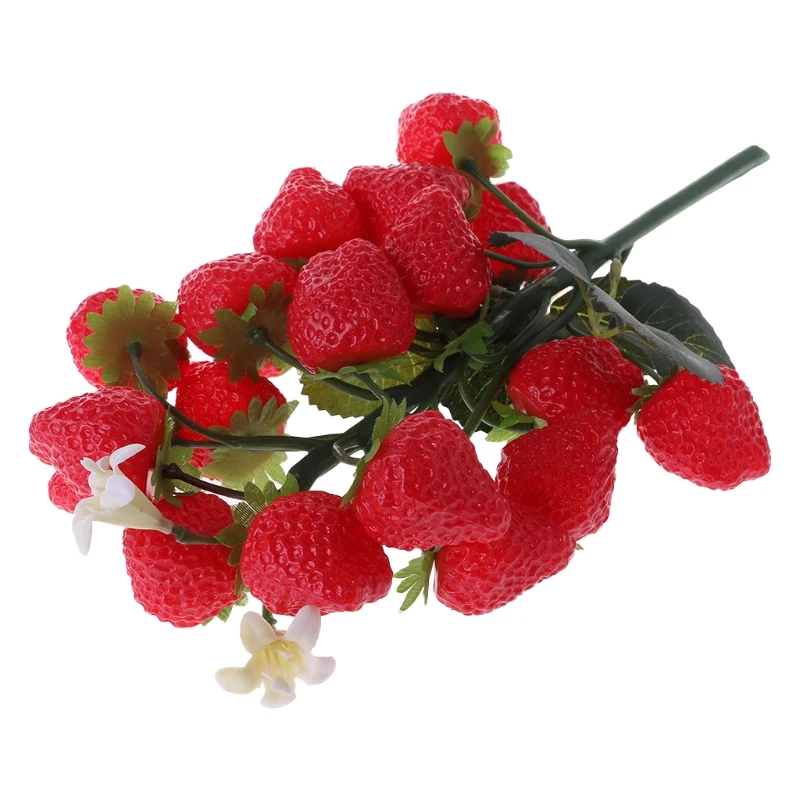 

1 Bunch Lifelike Artificial Fruits Plastic Fake Fruit Food Home Party Decoration
