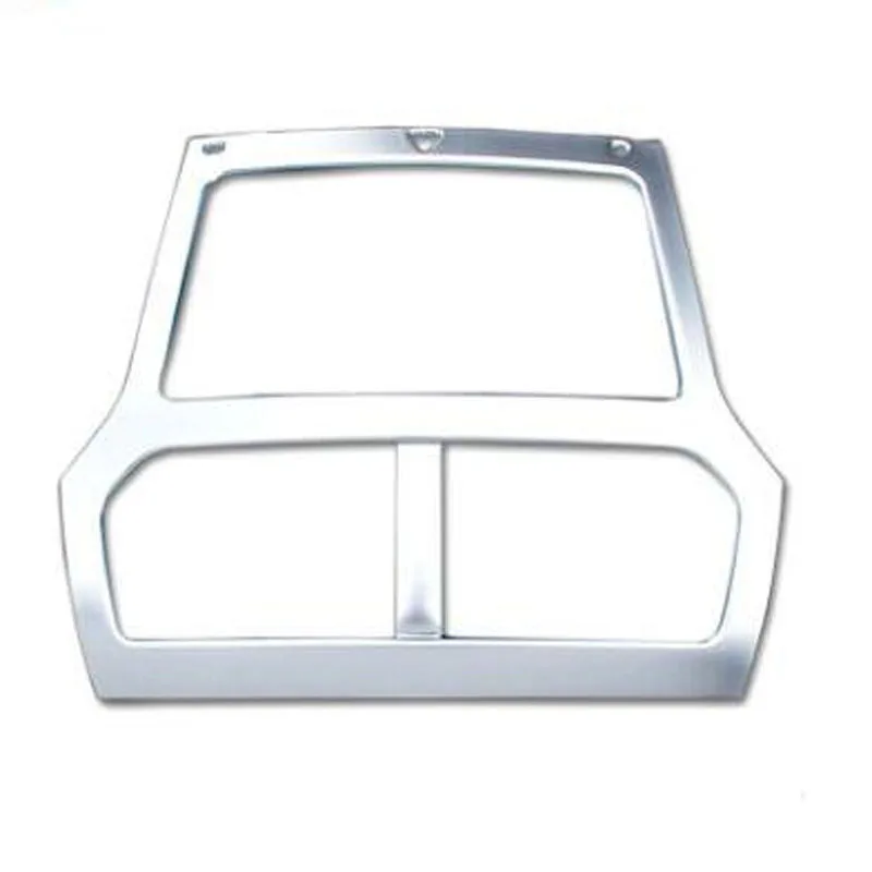 Для Ford Explorer 2011- 1 шт. ABS Chrome автомобилей навигации Управление Панель Outlet декоративное покрытие отделкой стайлинга автомобилей аксессуары