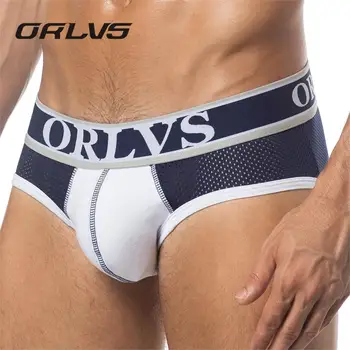 

Newest Brand Best Selling Underwear men Mesh Modal Briefs Breathable Men Sexy Ventilate Plus Size Men Briefs Slip