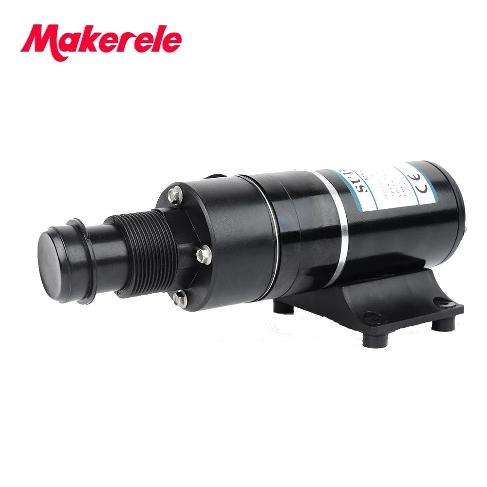 

Macerator Pump Sewage 12vdc 24vdc 45L/min 12GPM Dual Blade Centrifugal Impeller For Sanitation Waste And Fish Box Evacuations
