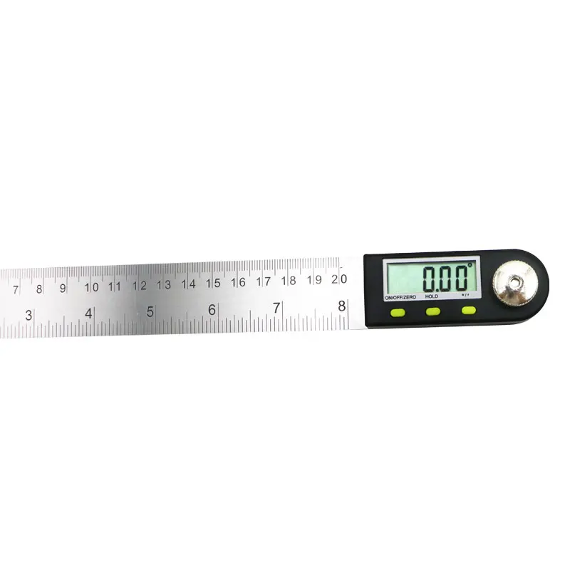 Details about   Saili 20 Inches Stainless Steel Digital Angle Ruler Goniometer,Angle Finder Rule 