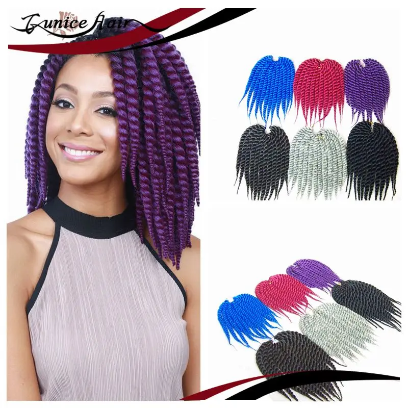 hair extension Free gift crochet Havana Mambo Twist Braiding Hair ...