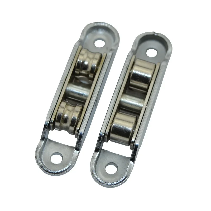 10Pcs/Lot Sliding Window Roller Rollers with Dual Wheels (flat wheel