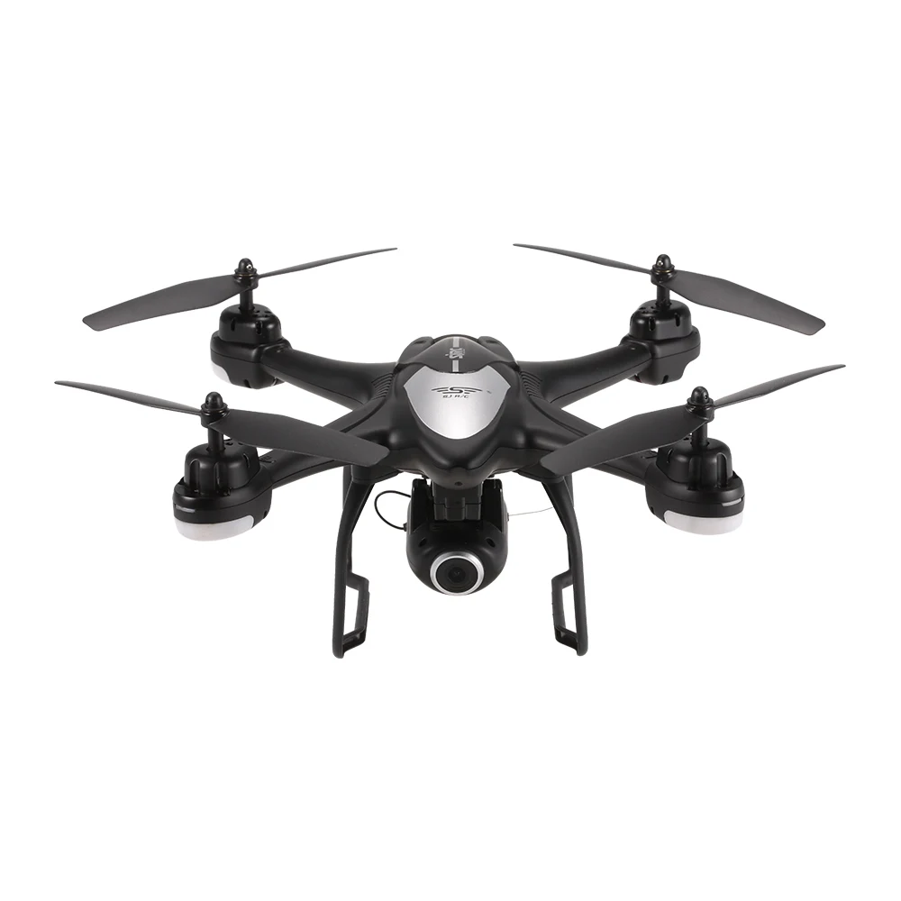 S30W 2.4G 720P HD Camera Drone Wifi FPV RC Quadcopter Selfie Drone GPS Positioning One-Key Return RC Dron Helicopter (1)