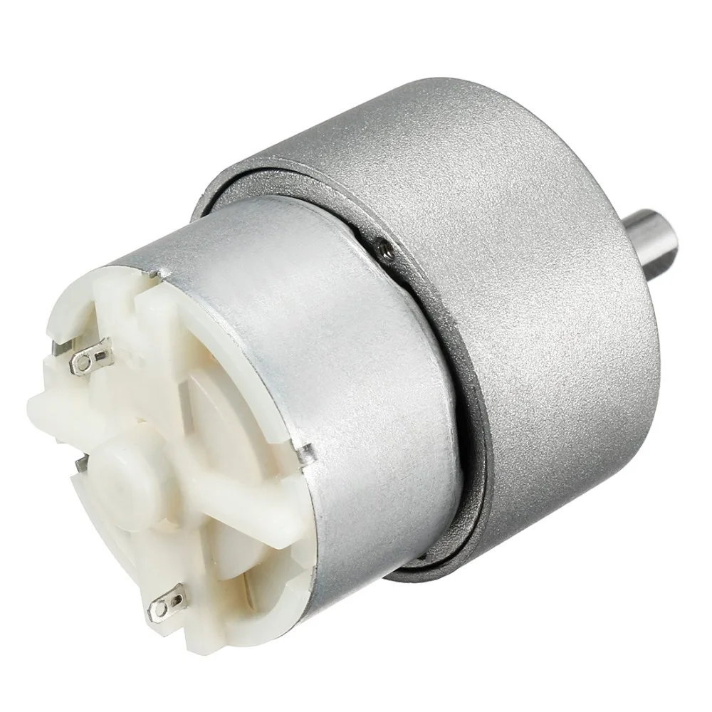 

UXCELL Hot Selling 1PCS Mini DC 12V 570RPM Gear Box Electric Motor, 0.18kg.cm Loading Torque High-Temperature Resistance for M3