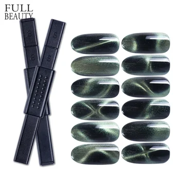 

Multi-funcation Nail Magnet Cat Eye 3D Magic Strong Magnetic Nail Stick for Gel Nail Polish DIY Painting Manicure Tool CH948