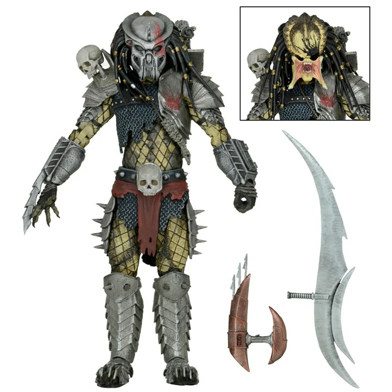 NECA Movie AVP Aliens vs Predator Figure Series Alien Concrete Jungle Hunter Predator PVC Action Figure Model Toy Doll Gift neca movie avp aliens vs predator series guardian predator snake predator stalker predator toys pvc figure model gift