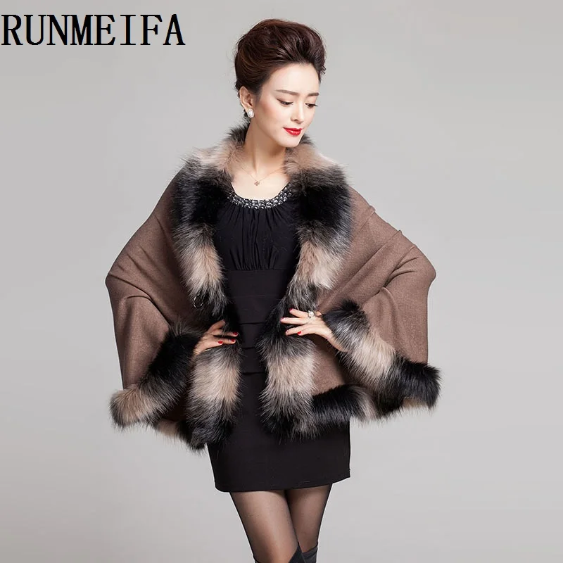 [RUNMEIFA] 2017 fashion show autumn and winter women 's fur warm large ...