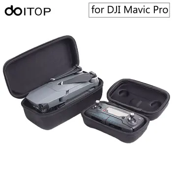 

DOITOP 2 in 1 Drone Bags Storage Box for DJI Mavic Pro & Transmitter Controller Durable Portable Hard Shell Case For Mavic Pro