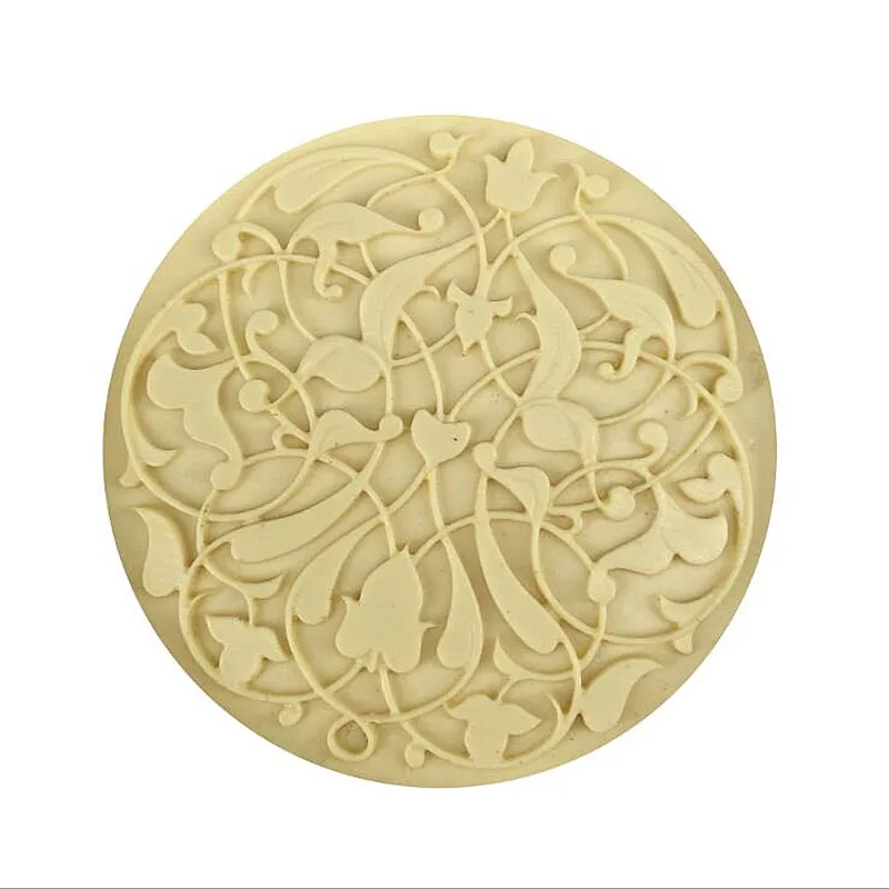 

3D Round Flower Silicone Soap Mold DIY Soap Molds Tool Chocolate Cake Design Mould Party Home Decor Handmade Crafts