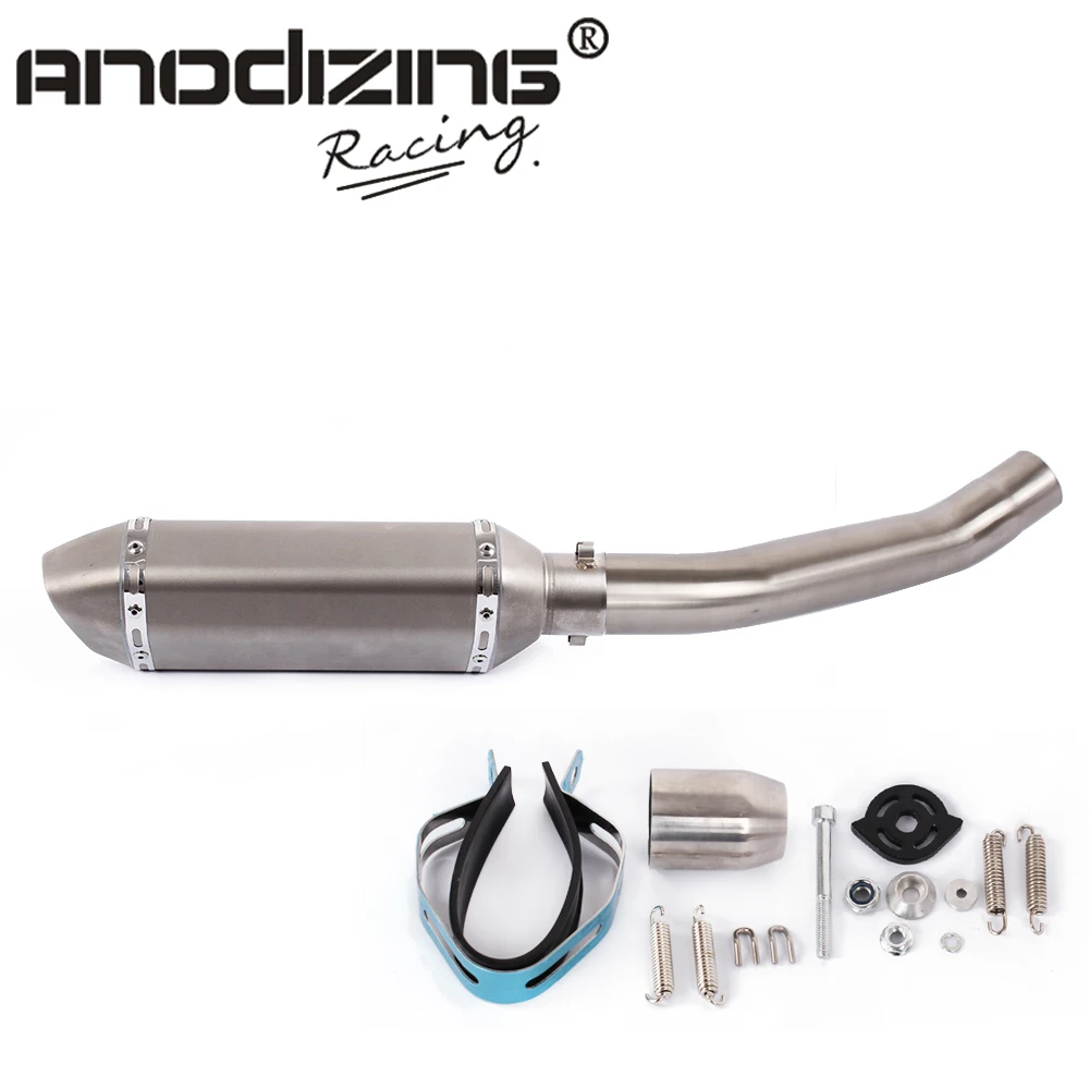 

Motorcycle Exhaust middle pipe with exhaust for kawasaki z750  2010-2014