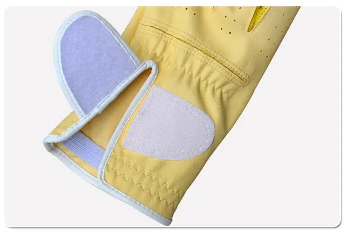 Поло Гольф детский спортивный Перчатки Гольф Обувь для мальчиков и девочек Красочные Кожа PU мягкие дышащие Гольф Перчатки ребенка правой и левой руки