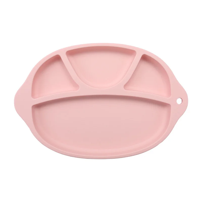 Дети для кормления плиты портативный силиконовые высокое температура сопротивление духовка обеденная BPA бесплатно Детская безопасность