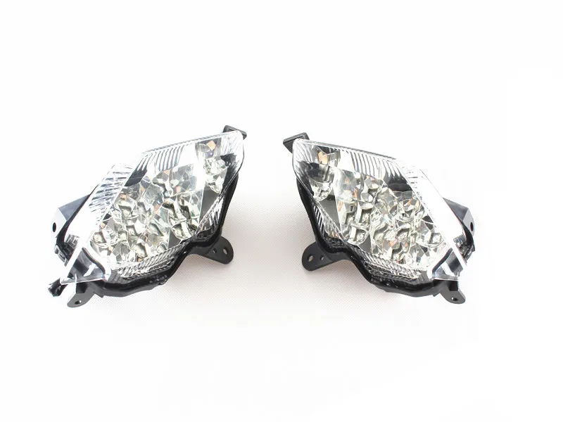 

2 x Motorcycle Clear CLIGNOTANTS LED Rear Turn Signal Light Lamp For Y A M A H A T-MAX TMAX 530 2012-2015 13 14 Lens