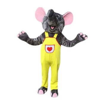 

Gray Elephant Mascot Costume Mascot Costumes For Adults Christmas Halloween Outfit Fancy Dress Suit Free Shipping 2019New