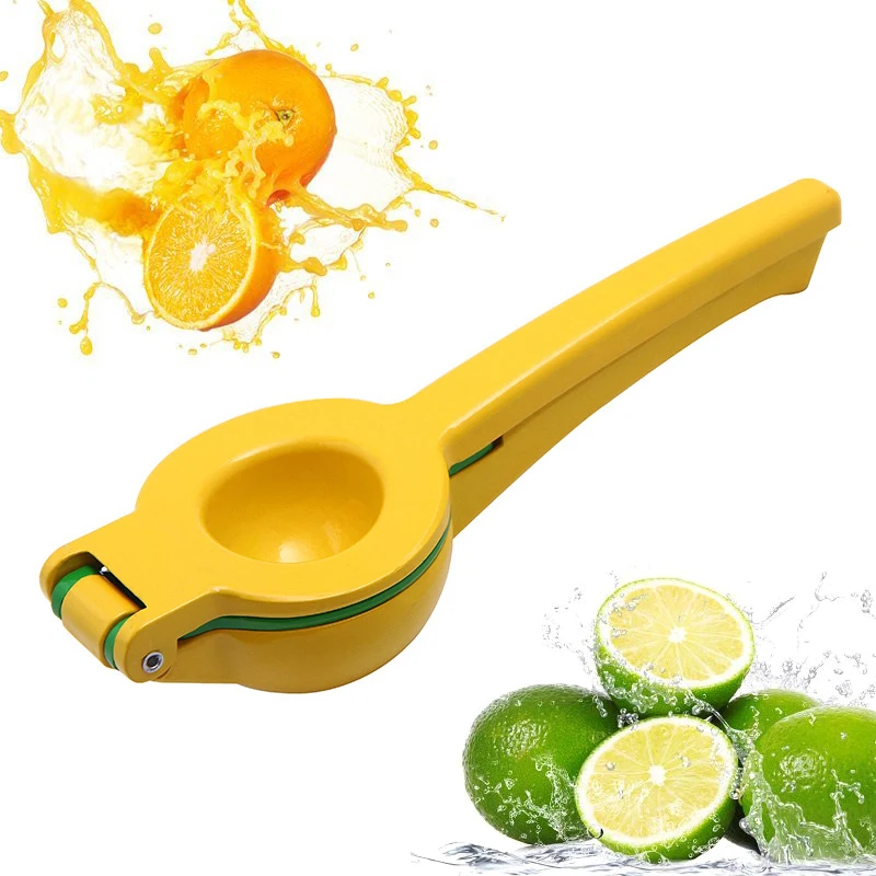 Manual Lemon Squeezer Citrus Juicer Press Premium Aluminum Alloy Double Bowls Lime Squeezer Lemon Presser Fresh Fruit Tools (5)