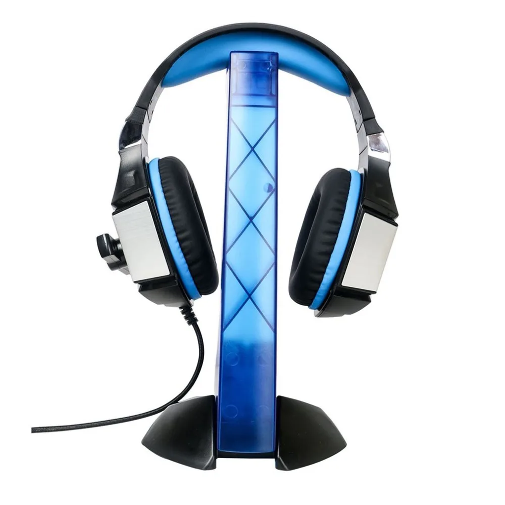 

Universal Headphone Acrylic Headset Earphone Stand Holder Display For Headphones Bracket Stylish Holding Blue Rack Hanger