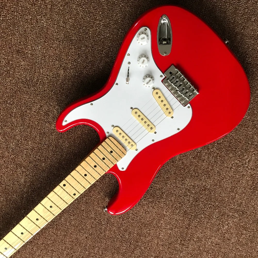 

Electric guitar Wholesale new fen st custom shop electric guitar/oem brand red color guitar/guitar in china