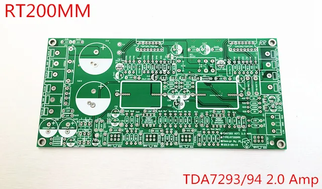 pcb board only power amplifier 2.0 stereo tda7294+ne5532