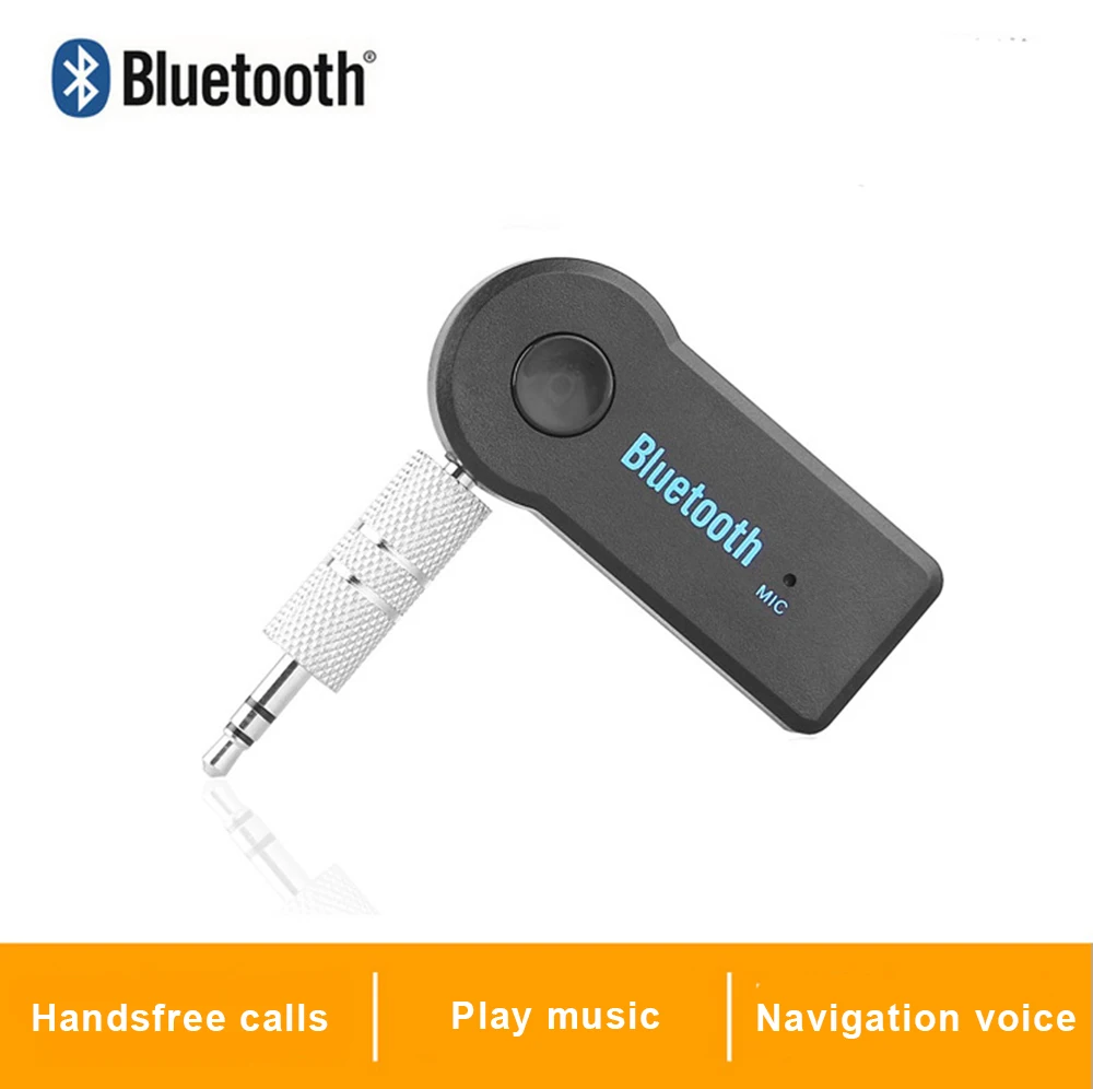 Автомобильный беспроводной bluetooth приемник с разъемом 3 5 мм со стереозвуком и