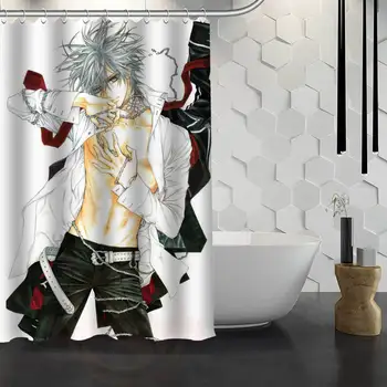 

New Anime Boy Custom Shower Curtain Waterproof Fabric Bath Curtain for Bathroom WJY1.17