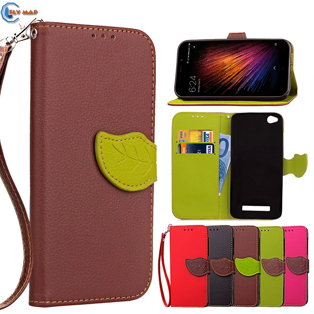 Coque For Xiaomi Redmi 4A A4 Wallet Shell Flip Mobile Phone Case TPU Leather protector Cover For Xiaomi Redmi4A Silicone Capa