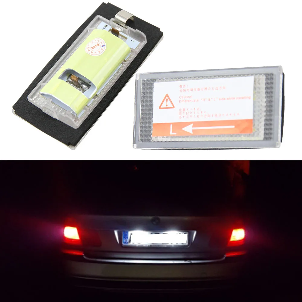 2 шт. светильник Ной знак для 98 03 BMW 3 серии E46 4D 1998 2003 Замена OEM #51137031085|Сигнальная