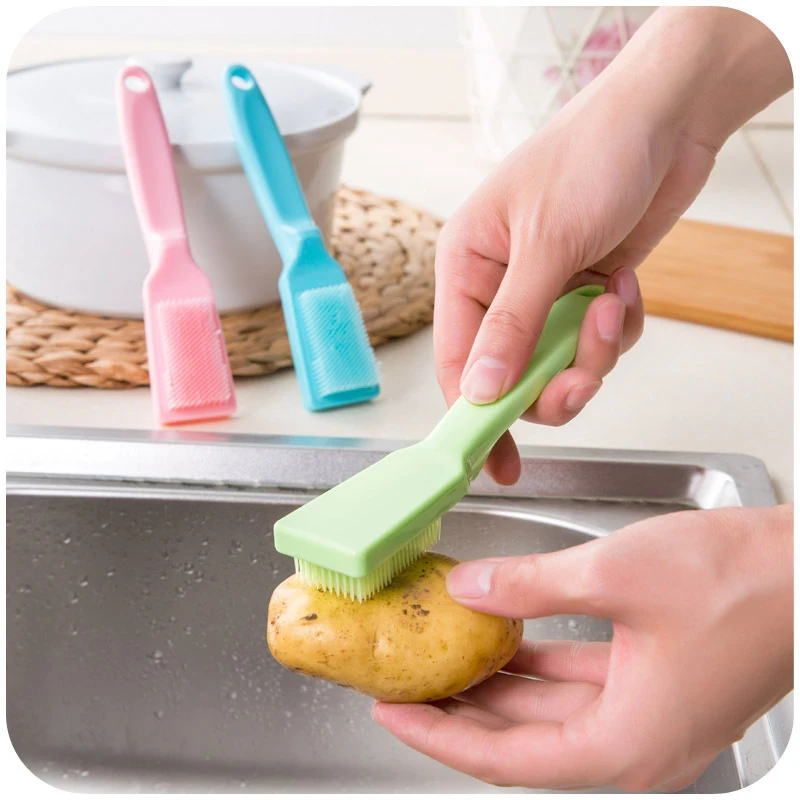 

1 PCS Cooking Tools Kitchen Tools Multi-functional Fruit Vegetable Brush Easy Cleaning Brush for Potato Kitchen Home Gadgets