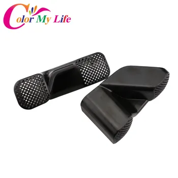 

Color My Life Under Seat Air Outlet Vent Cover for Nissan Qashqai J11 2016 2017 2018 Car Rear AC Heat Floor Air Vent Covers