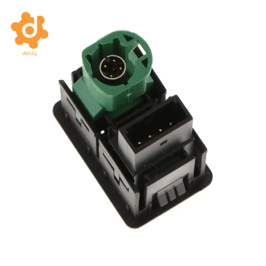 Car USB AUX Auxiliary Input Switch Button for BMW 3 5 Series E87 E90 E91 E92