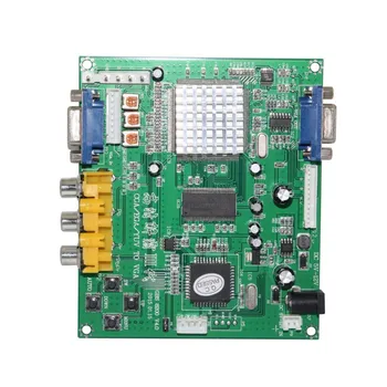 

GBS8200/HD9800 RCA to VGA Video Decoding Adapter Converter HD Conversion Board For CRT LCD PDP Projector