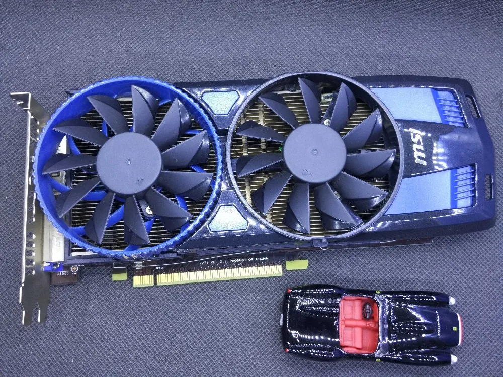  (Used) original for MSI R7750 POWER EDITION graphics HD7750 1G D5 